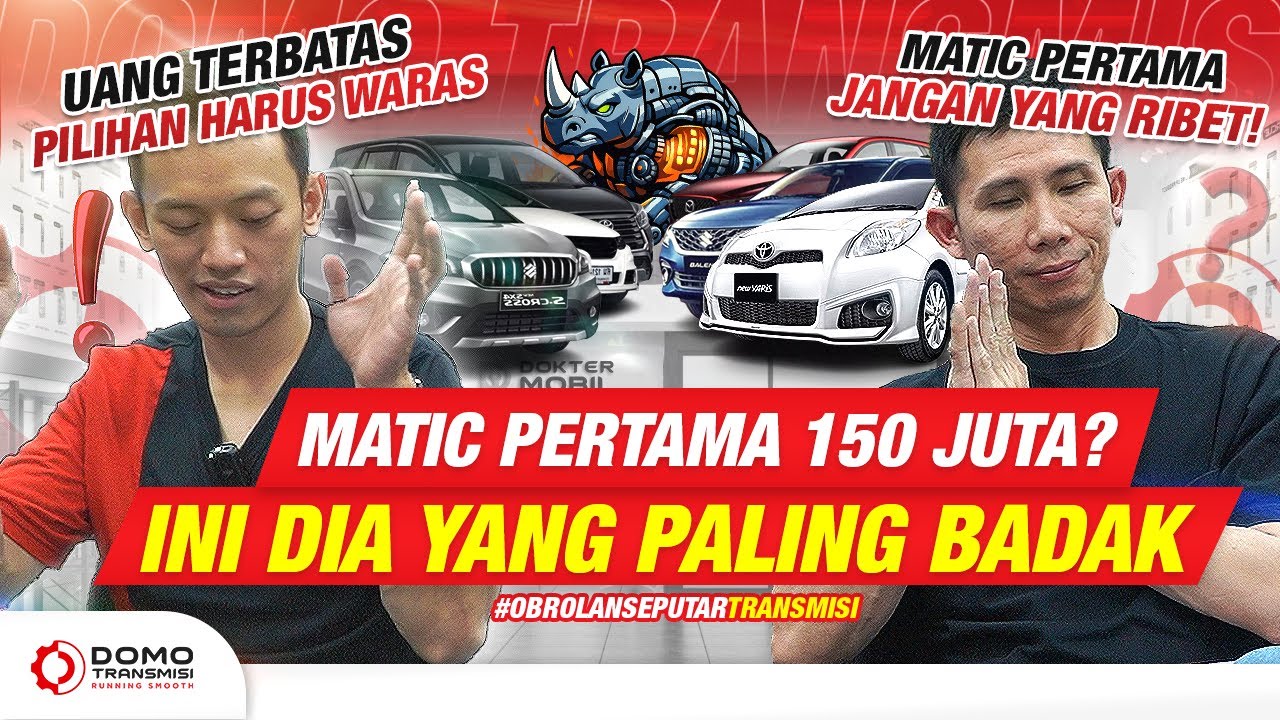#OBSESI | MATIC BUDGET 150 JUTA?? CARI YANG BADAK🦏 BUKAN GAYA DOANG 😤 - DOMO Transmisi