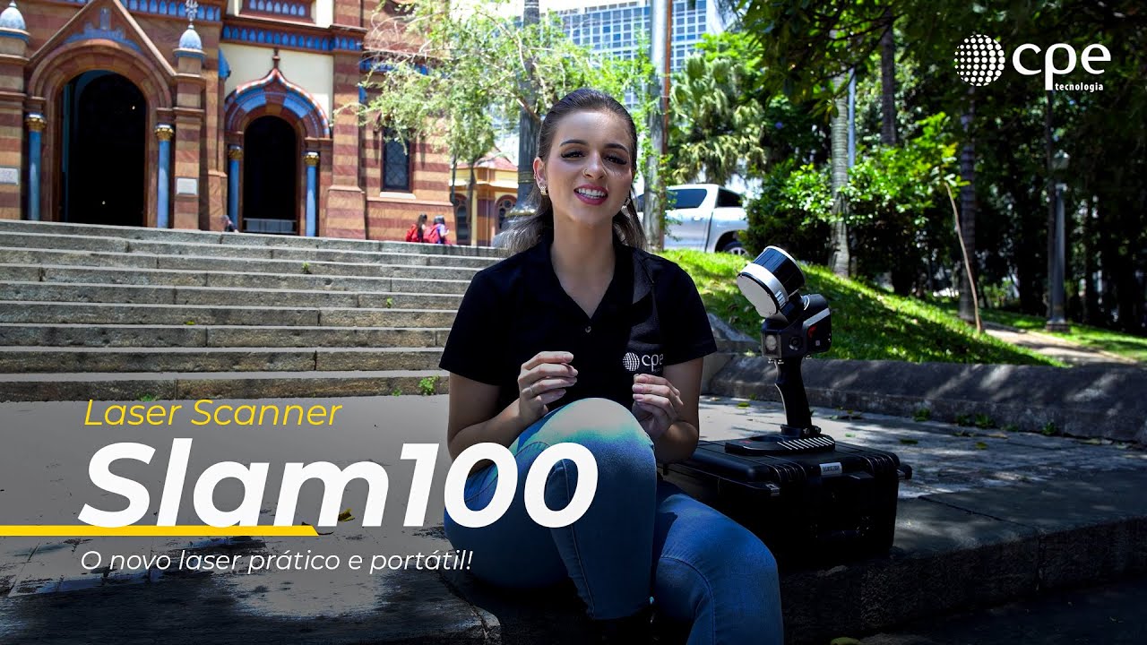 Conheça o novo Laser Scanner Portátil - Slam 100