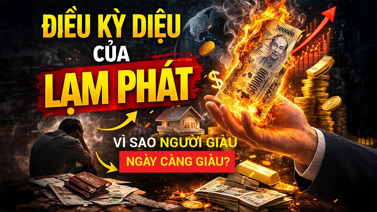 Lạm Phát Không Xấu Như Bạn Nghĩ – Bí Mật Làm Giàu Từ Lạm Phát