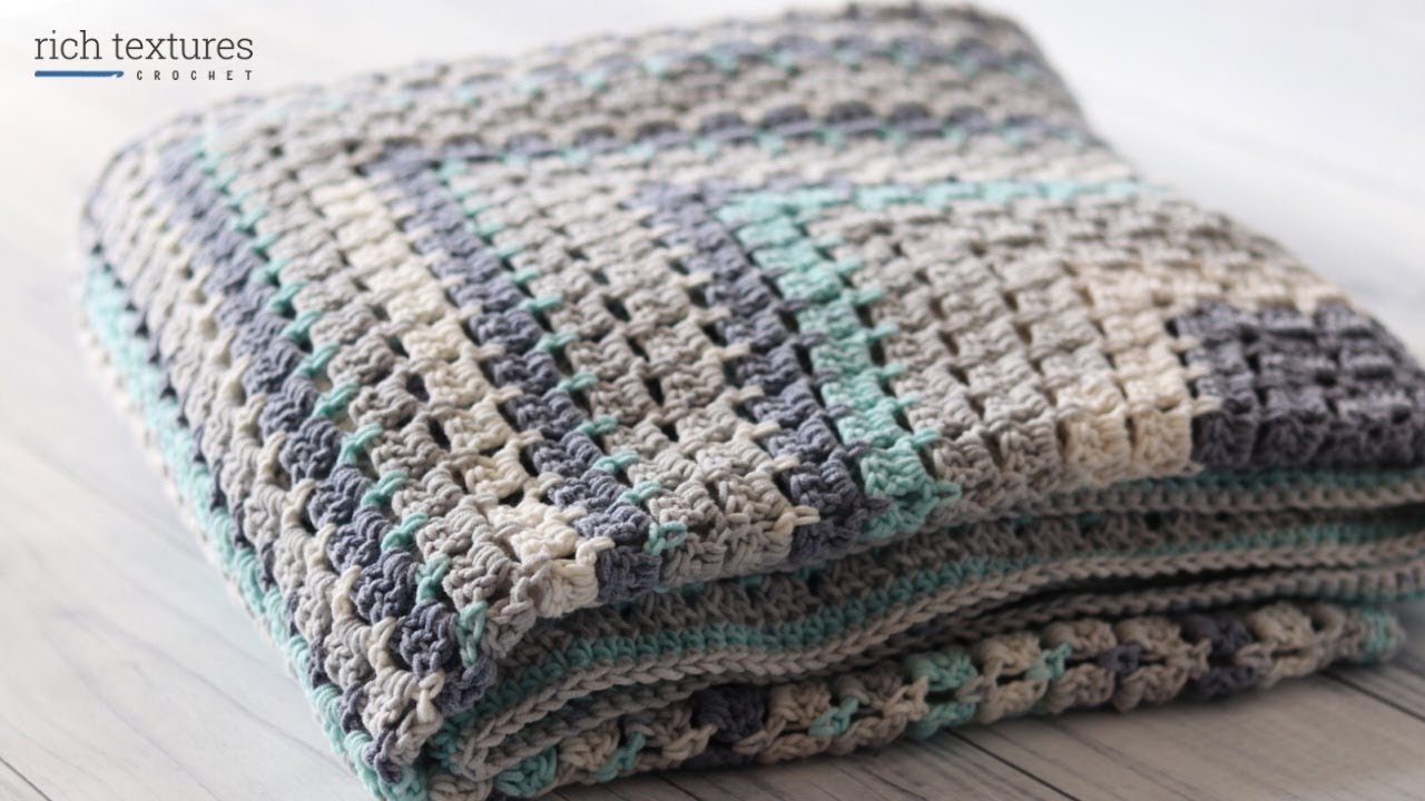 Summer Breeze Throw Crochet Pattern