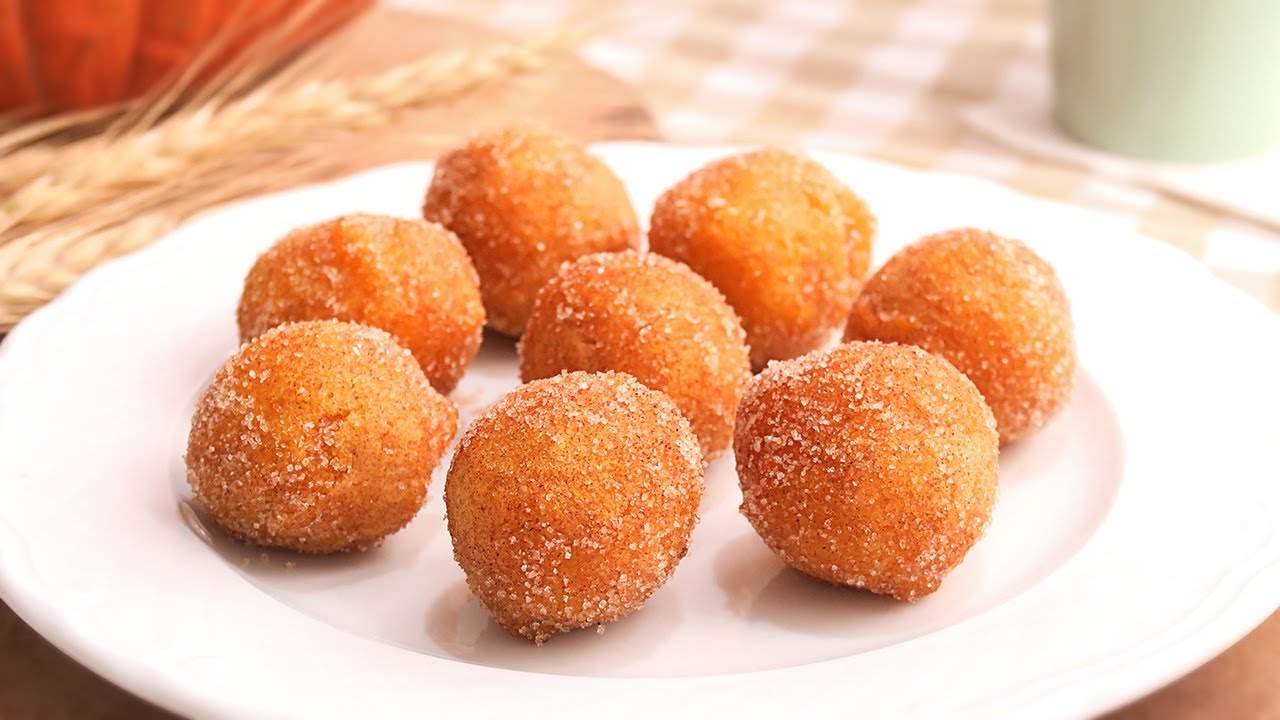 Buñuelos de Calabaza | Muy Suaves y Esponjosos