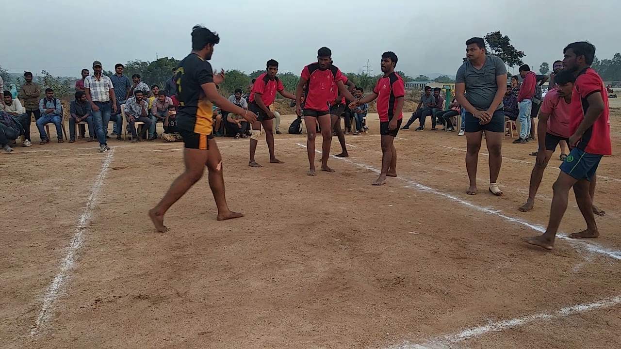5-5 raids match between VIGNANS UNIVERSITY (GUNTUR) v/s CMRCET (HYDERABAD)