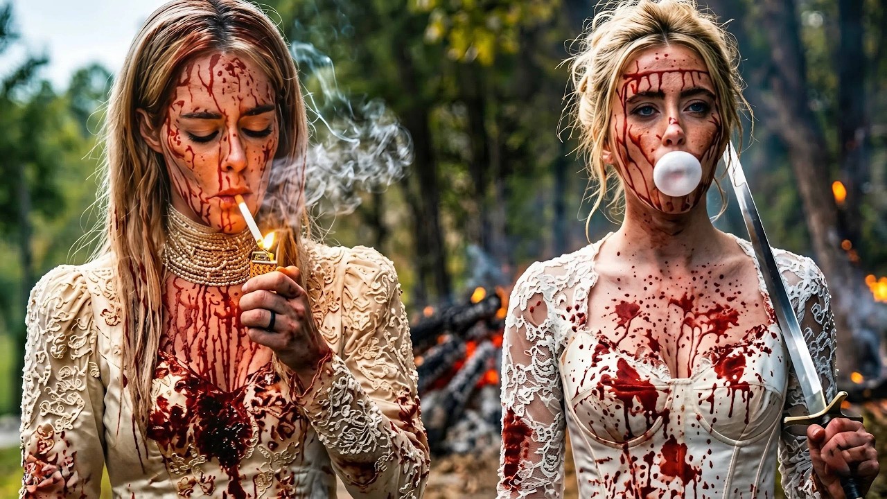 عروسة تدخل هي واختها في لعبة مميتة اذا خسرت فيها يقدموها قربان للشيطان واذا فازت تصبح ملكة اللعبة