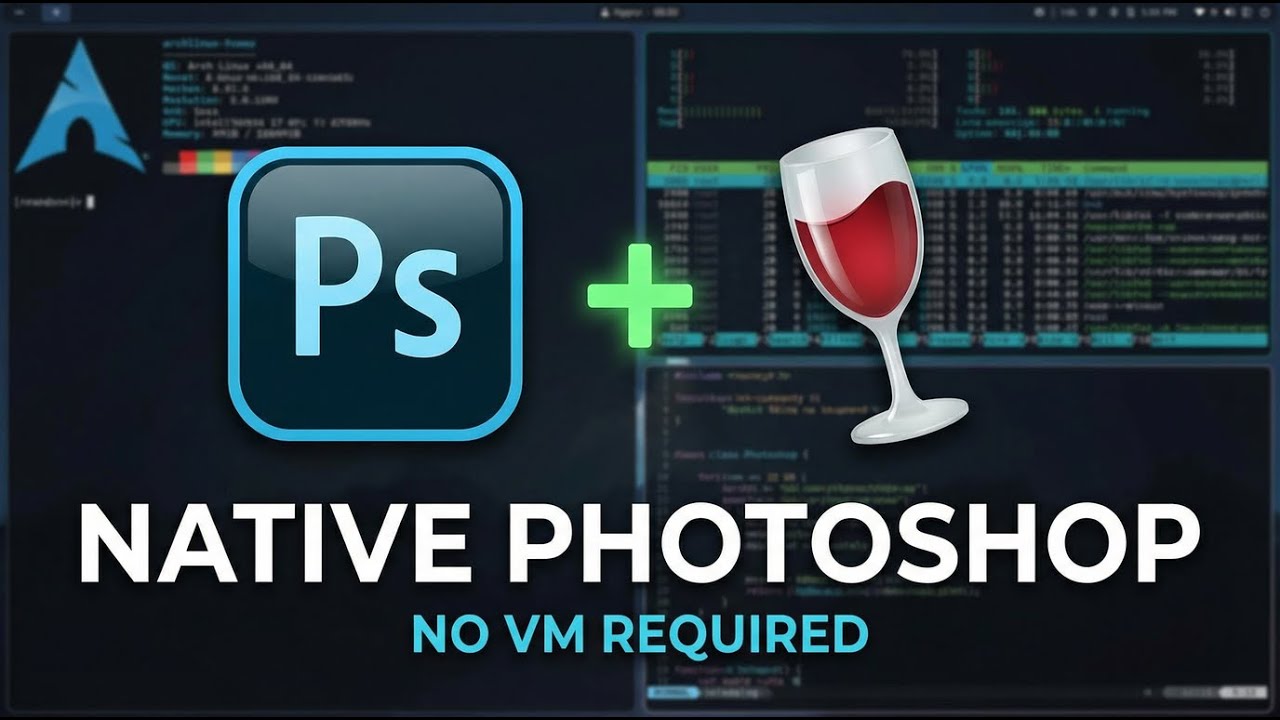 Goodbye Windows? Photoshop runs Natively on Linux Now