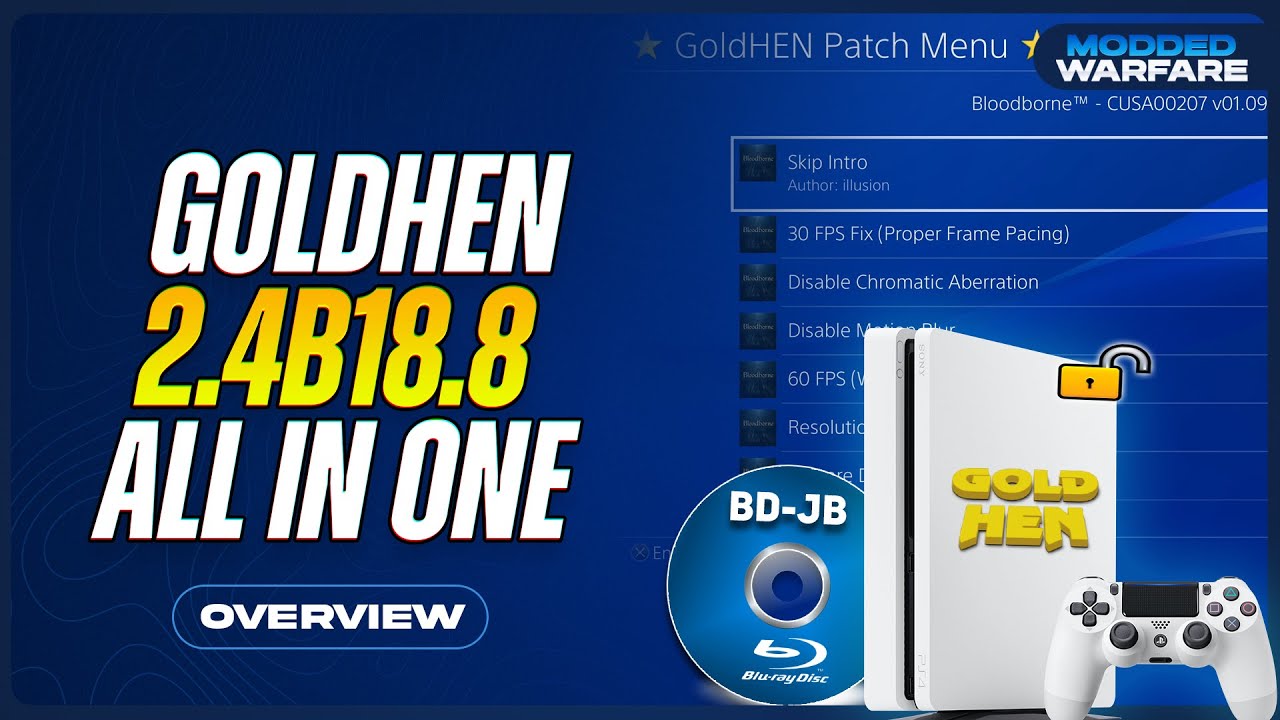 Updating HenLoader AIO with New GoldHEN 2.4b18.8