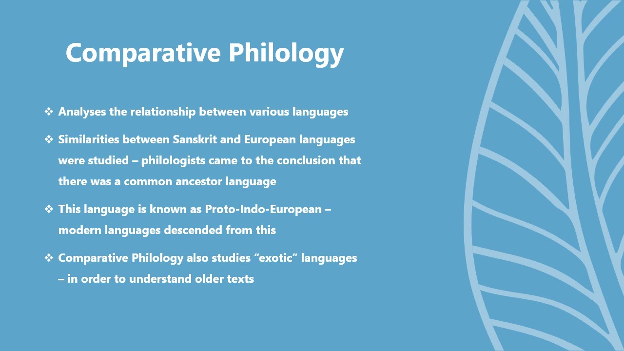 Philology