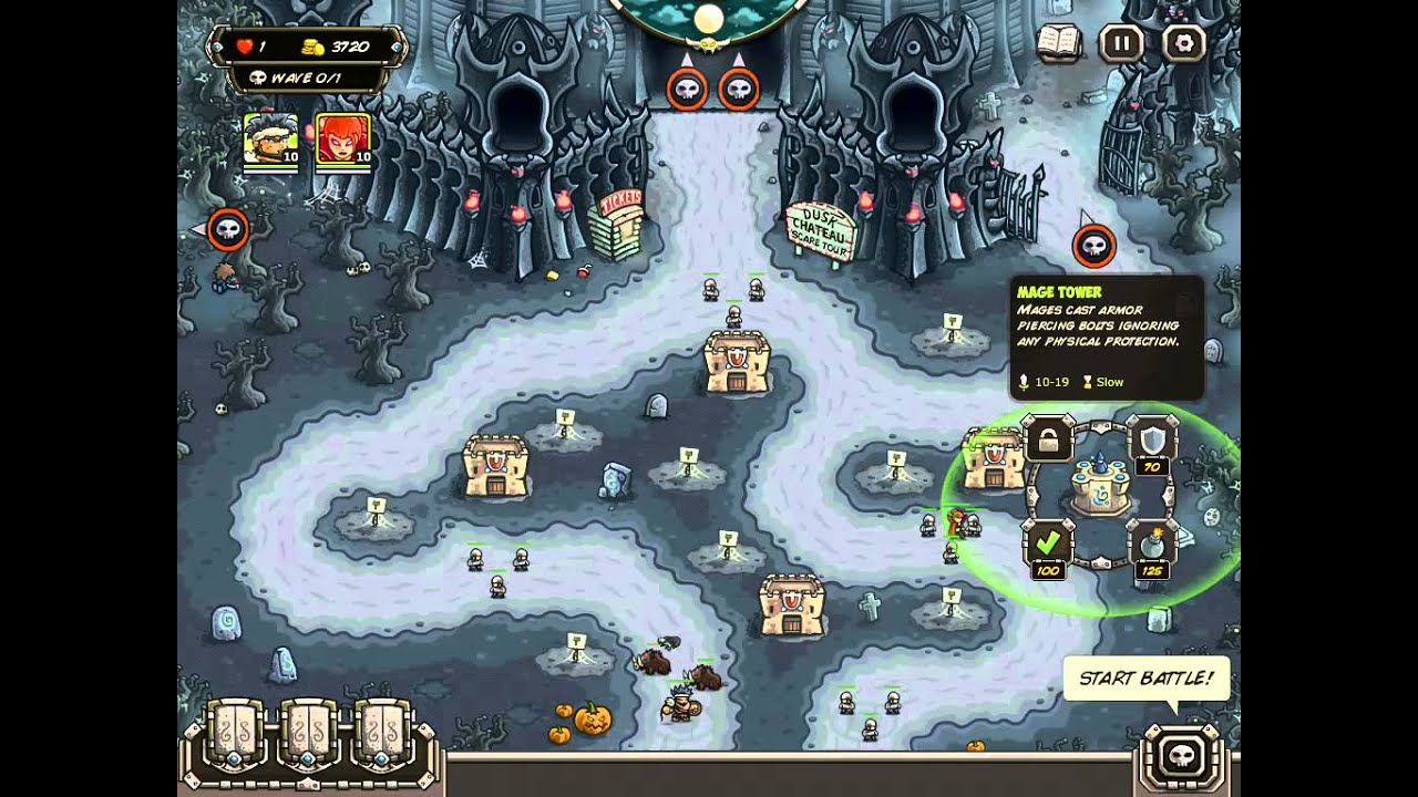 Kingdom Rush: Frontiers Level 21 Iron Challenge Walkthrough Veteran