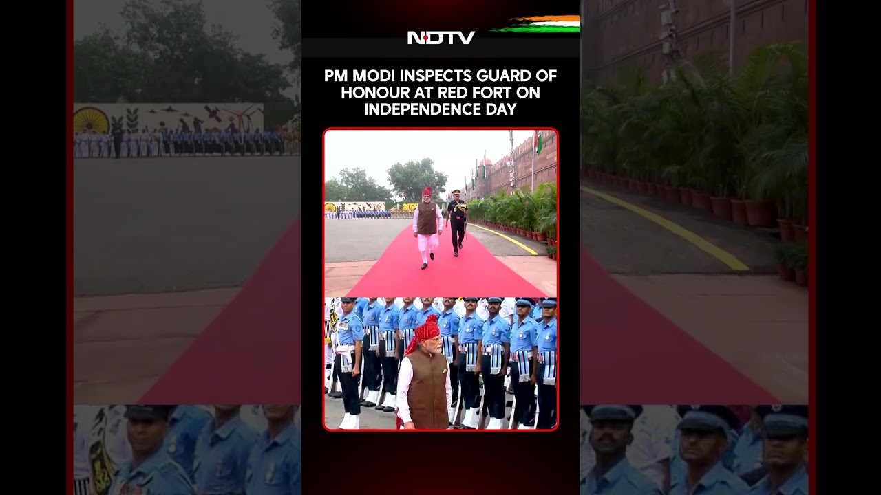 Independence Day 2026 | PM Modi Inspects Guard of Honour At Red Fort On Independence Day