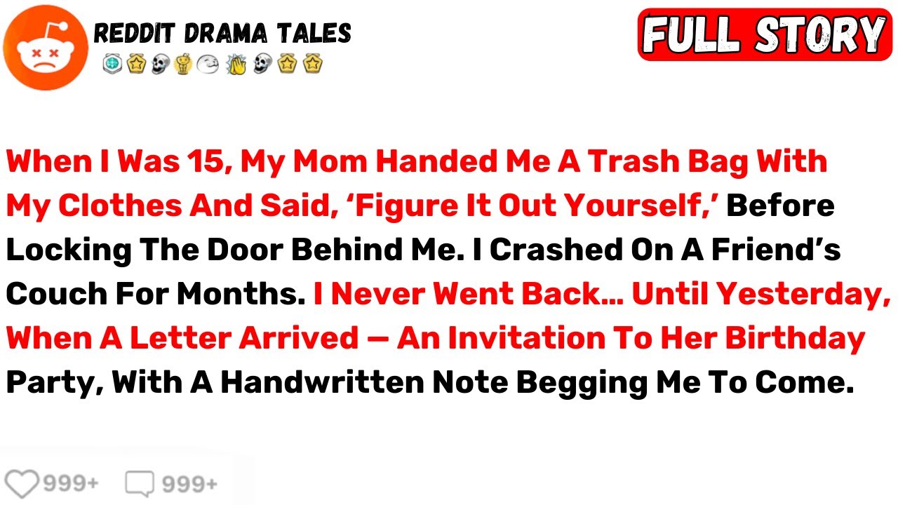 When I Was 15, My Mom Handed Me A Trash Bag With My Clothes And Said... - Best Reddit Stories