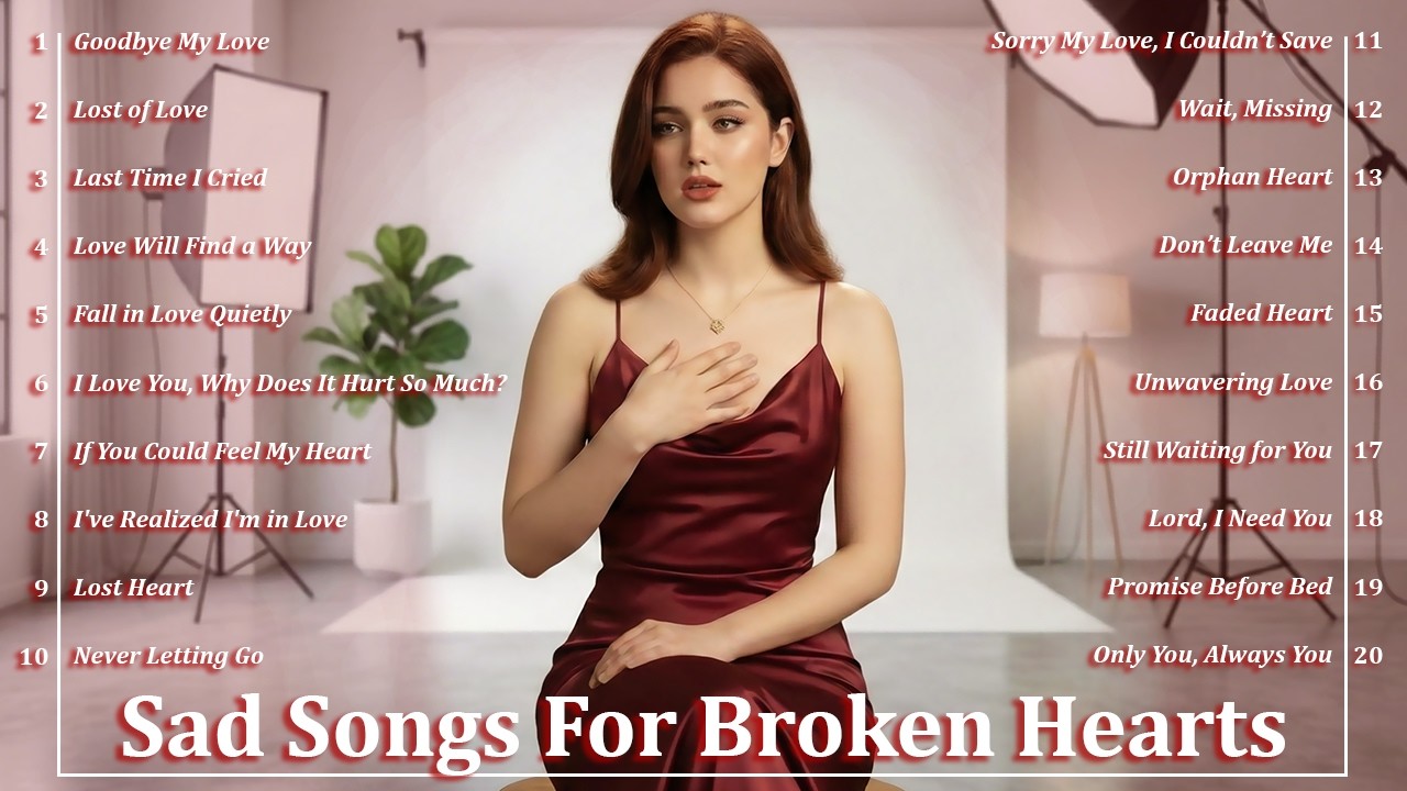 Sad Songs For Broken Hearts | Greatest Emotional Pop Hits |  Mr  Minea Official