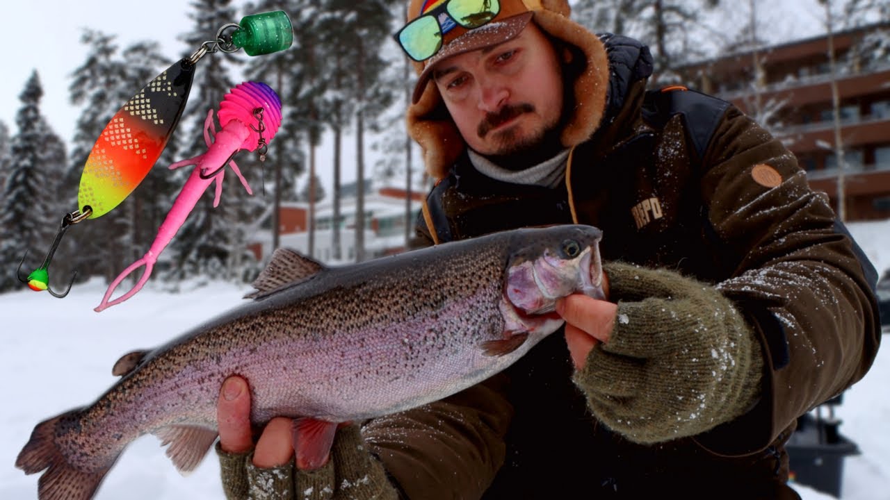 Kirjolohen pilkintää Jalonuomassa 2/2026 | 4K | Erämaiden Kulkijat
