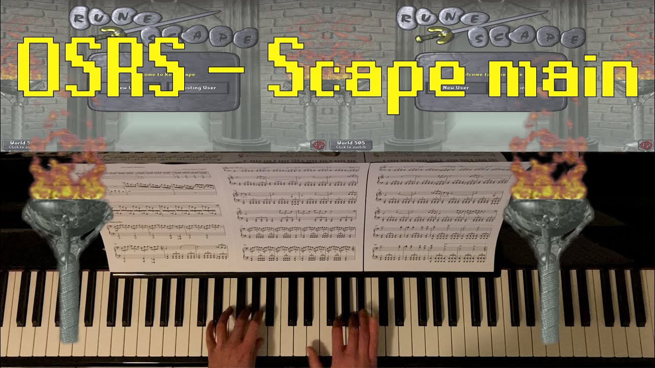 Scape Main (Runescape main theme piano cover)