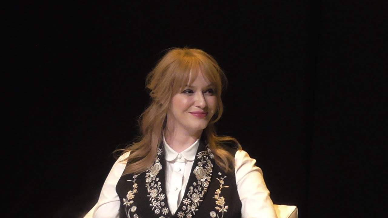 Encuentro en Madrid con la actriz Christina Hendricks