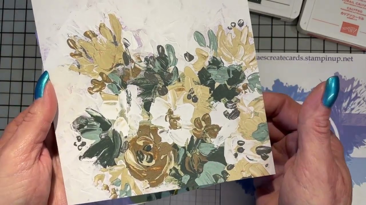 Two Toned Flora And An Easy Fun Fold