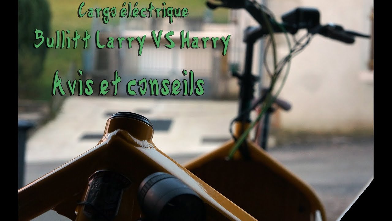 Avis et test du velotaf Bullitt Larry vs Harry - Moteur Bafang BBS02B 750w