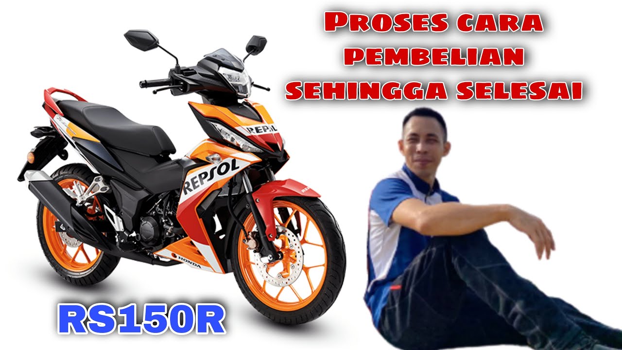 Proses pembelian motor secara tunai sehingga selesai dibawa pulang