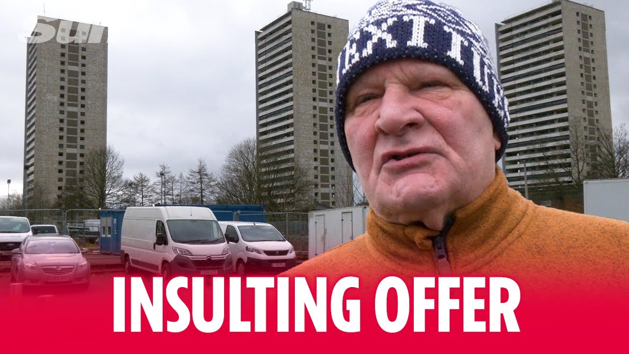 Furious Glasgow residents slam 'Insulting' £100 Tesco voucher as demolition looms