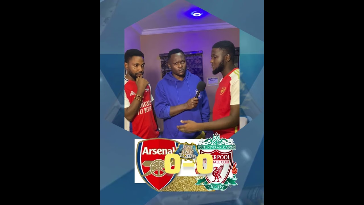 ARSENAL 0–0 LIVERPOOL. #fypシ #premierleague #arsenal #footballclub #liverpoolfc #viral 