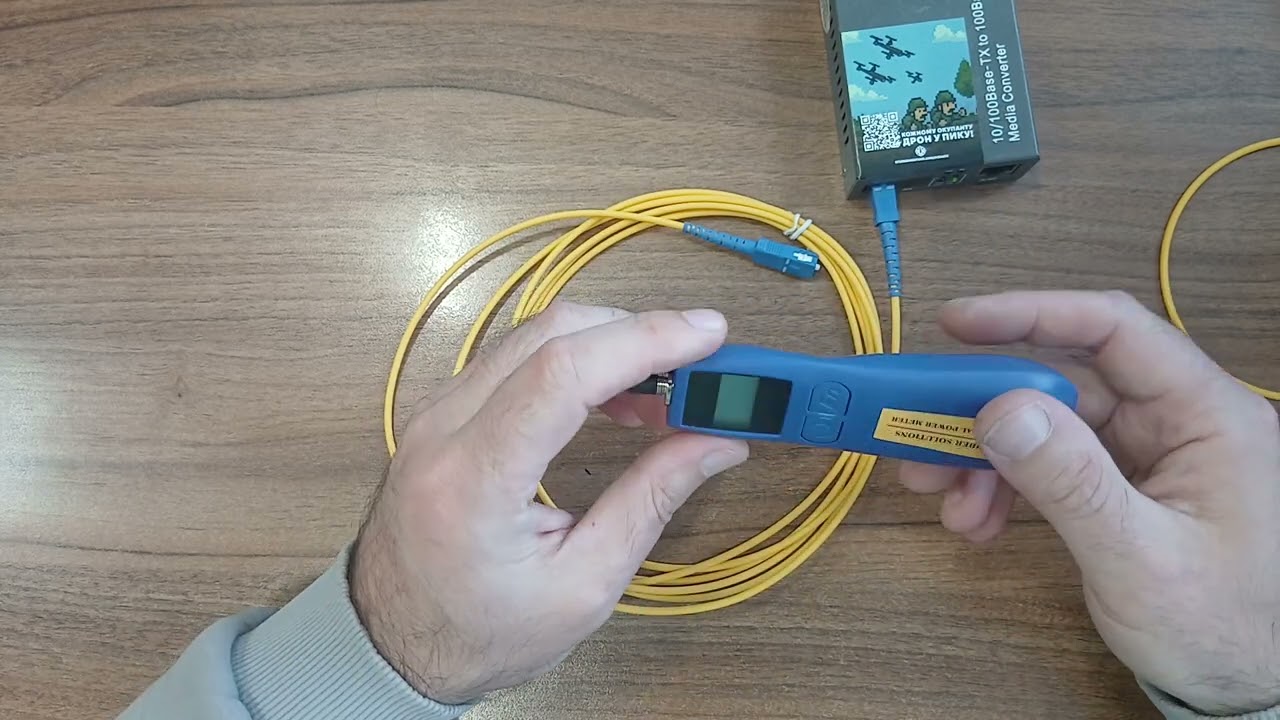12 - OPM  TL537A. Вимірювач оптичної потужності.