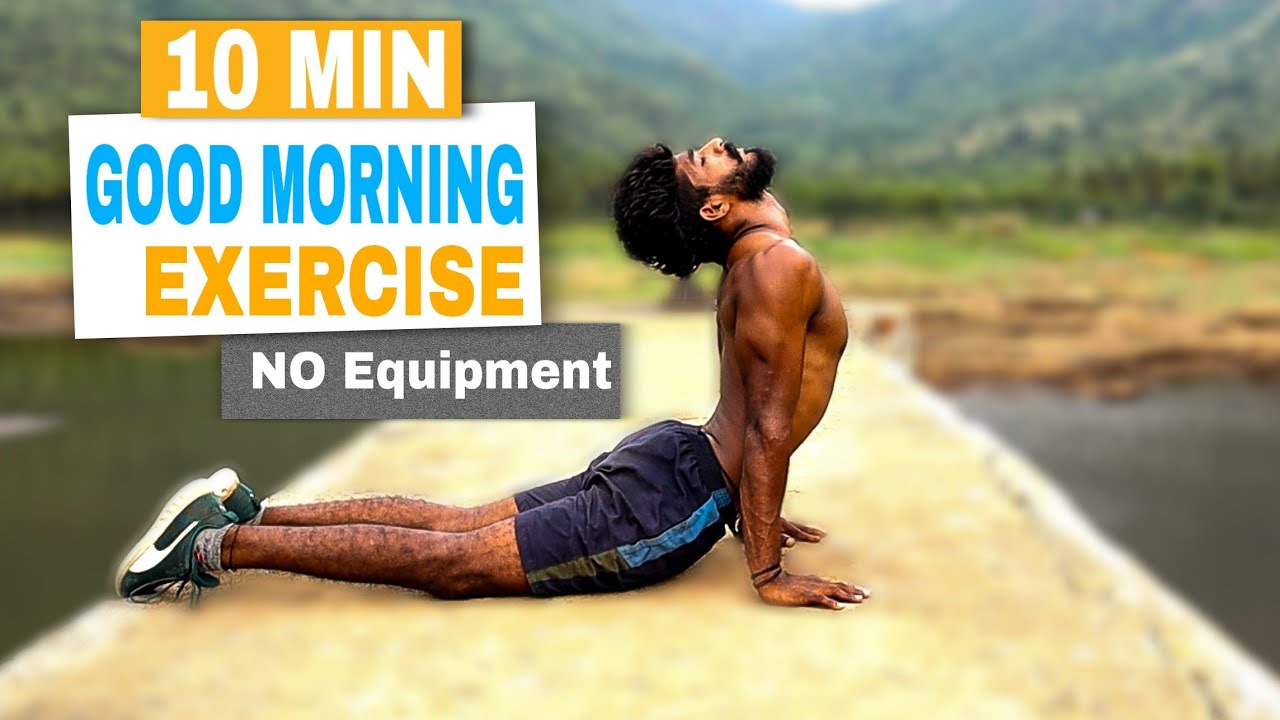 10 MIN  EVERY MORNING   - full-body activated training - No Equipment | Tamil |