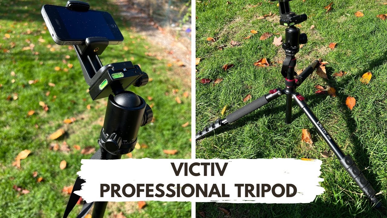 ОБЗОР: Профессиональный штатив-монопод Victiv 81 дюйм для камер Canon, Nikon, Sony, зеркальных фо...