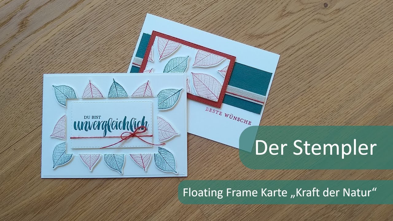 Floating Frame Karte 