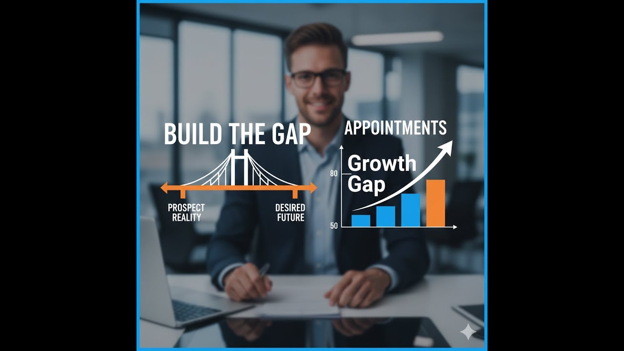 How to create enough of a gap your prospect shows up to the meeting