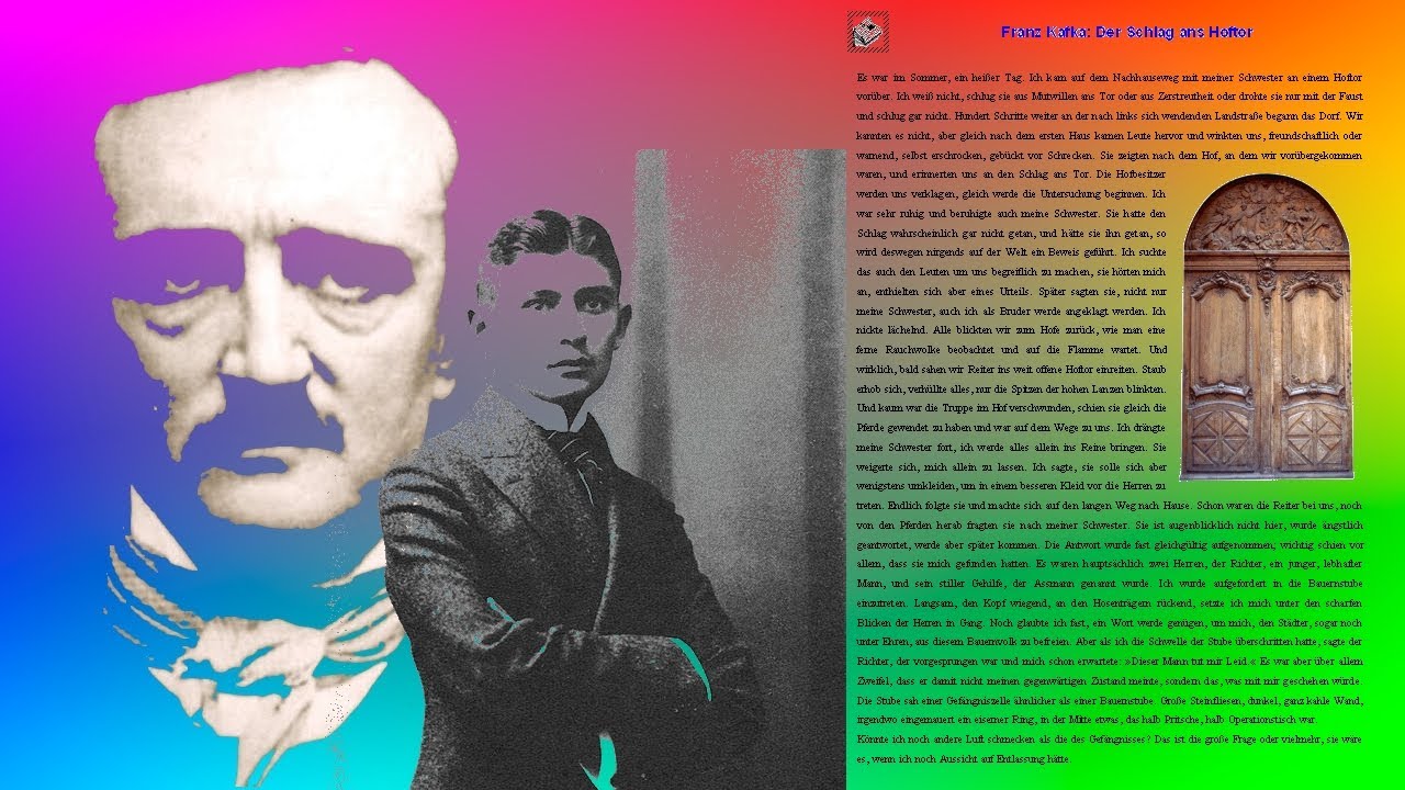 Franz Kafka - Der Schlag ans Hoftor