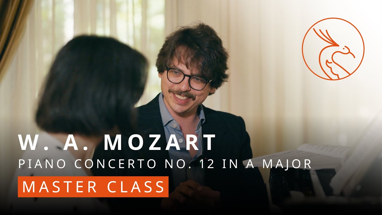 STUDY W. A. MOZART's Piano Concerto No. 12 in A major With Pianist Lucas Debargue