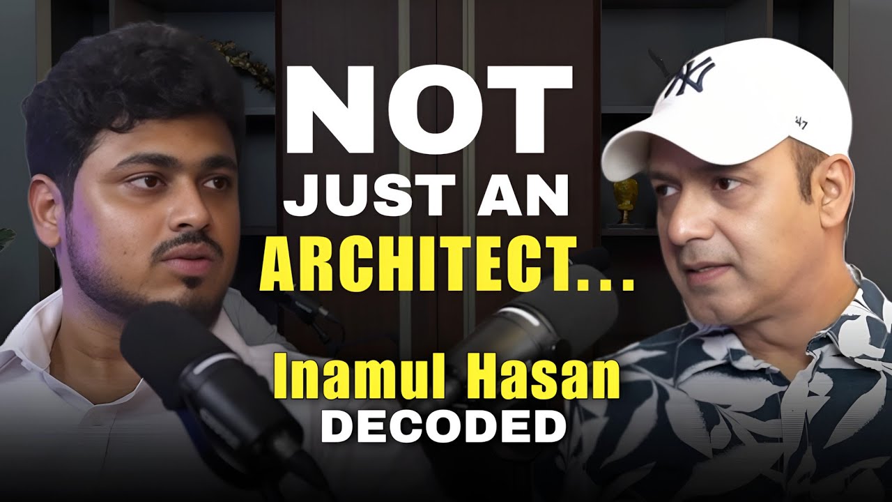 Lessons from HIGH PROFILE circles : Inamul Hasan | Luxury Architect & Enterprising Entrepreneur