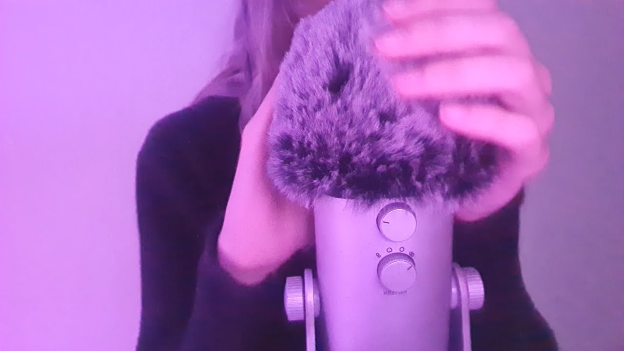 ASMR Mic Triggers (Fluffy Cover, Foam Cover, No Cover)