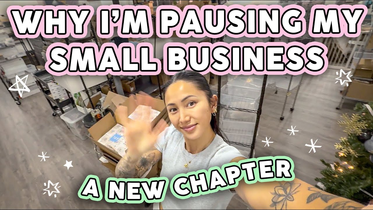 Почему я приостанавливаю свой малый бизнес после 6 лет работы ❤️ Я чуть не уволилась | Выгорание,...