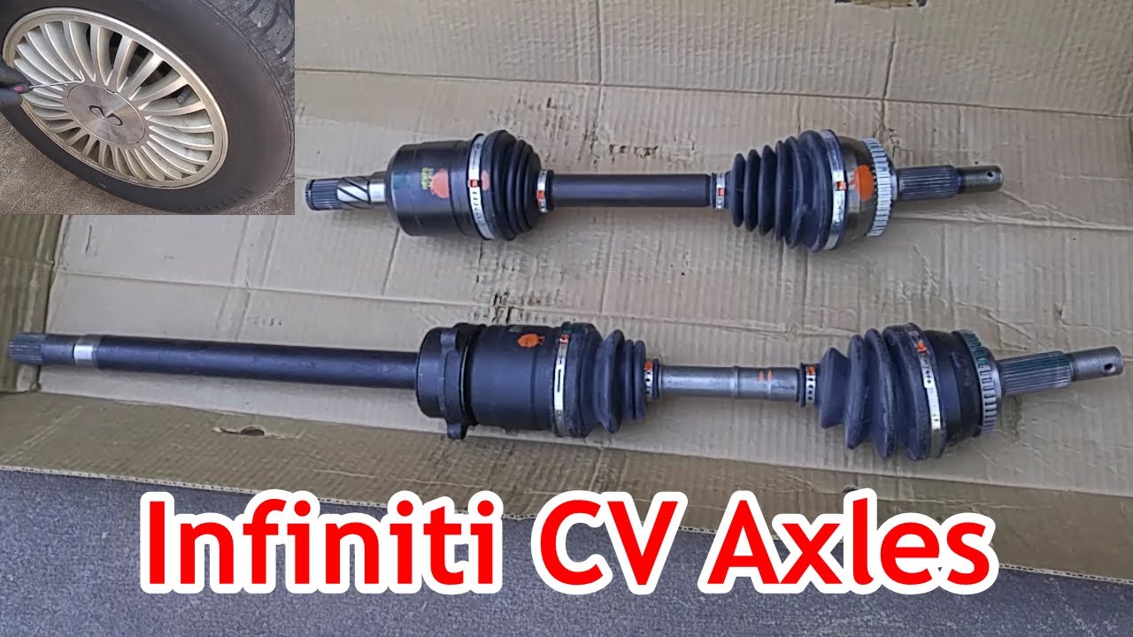 Wheel Vibration?  Infiniti (Nissan Maxima) CV Axles Replacement