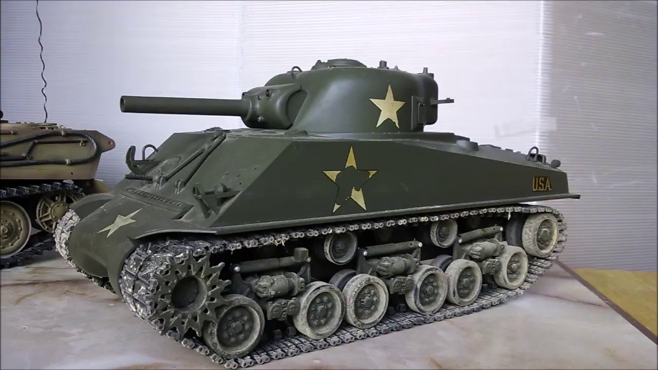 1/16 RC TANK 【M4シャーマン】【タイガー１＆２】