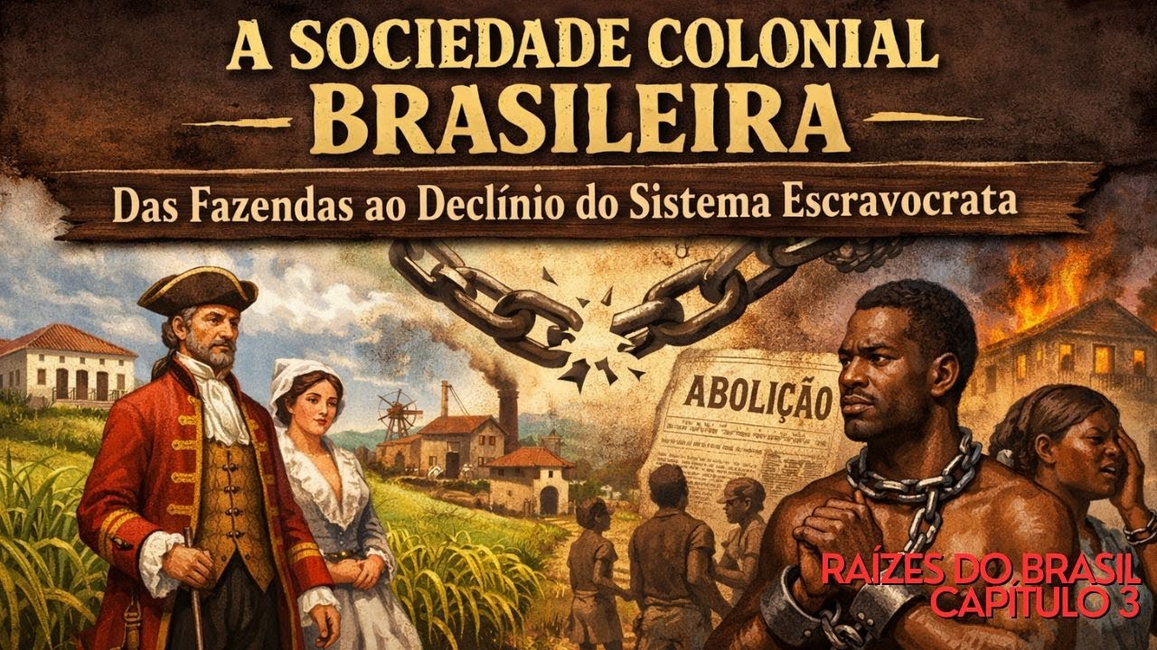 A Sociedade Colonial Brasileira: Das Fazendas ao Declínio do Sistema Escravocrata