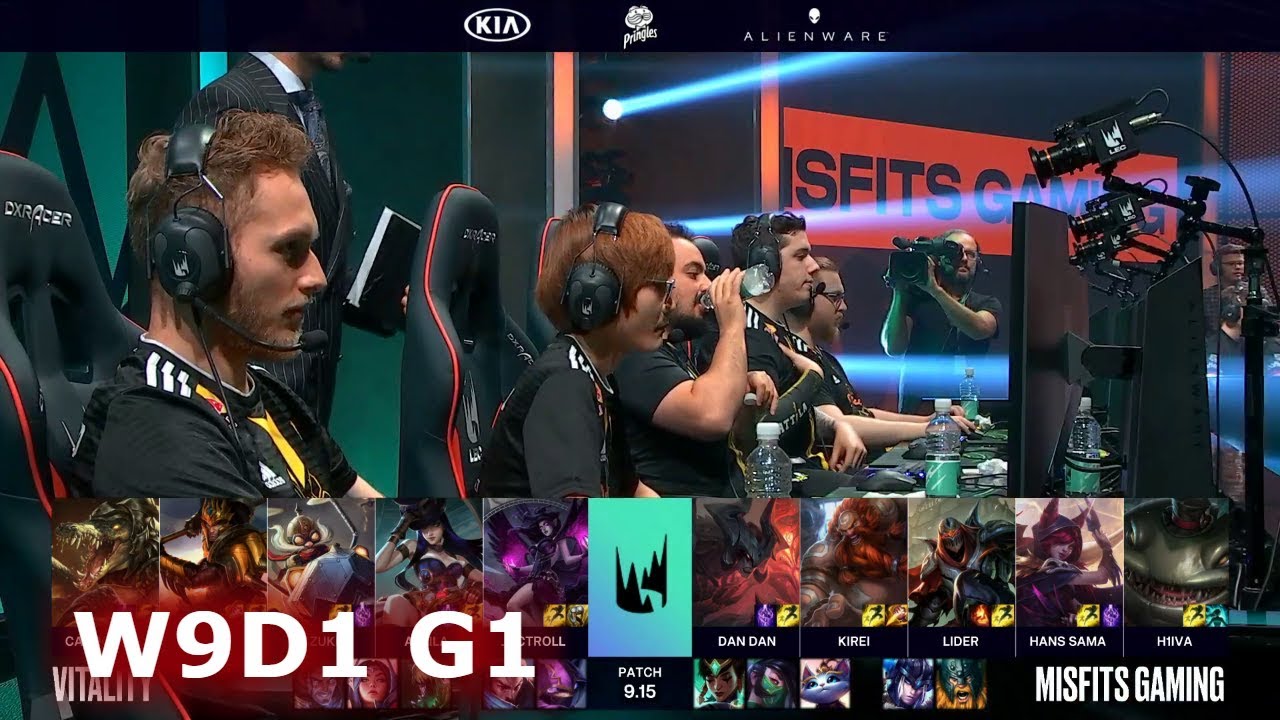 Vitality vs Misfits | Week 9 Day 1 S9 LEC Summer 2019 | VIT vs MSF W9D1