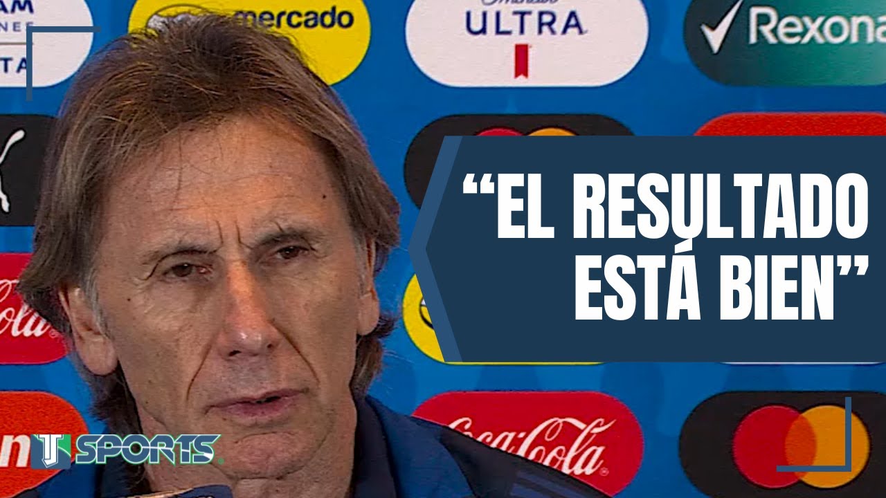 ADMITE Ricardo Gareca que Argentina JUGÓ MEJOR que Chile y EXPLICA POR QUÉ SACÓ a Alexis Sánchez