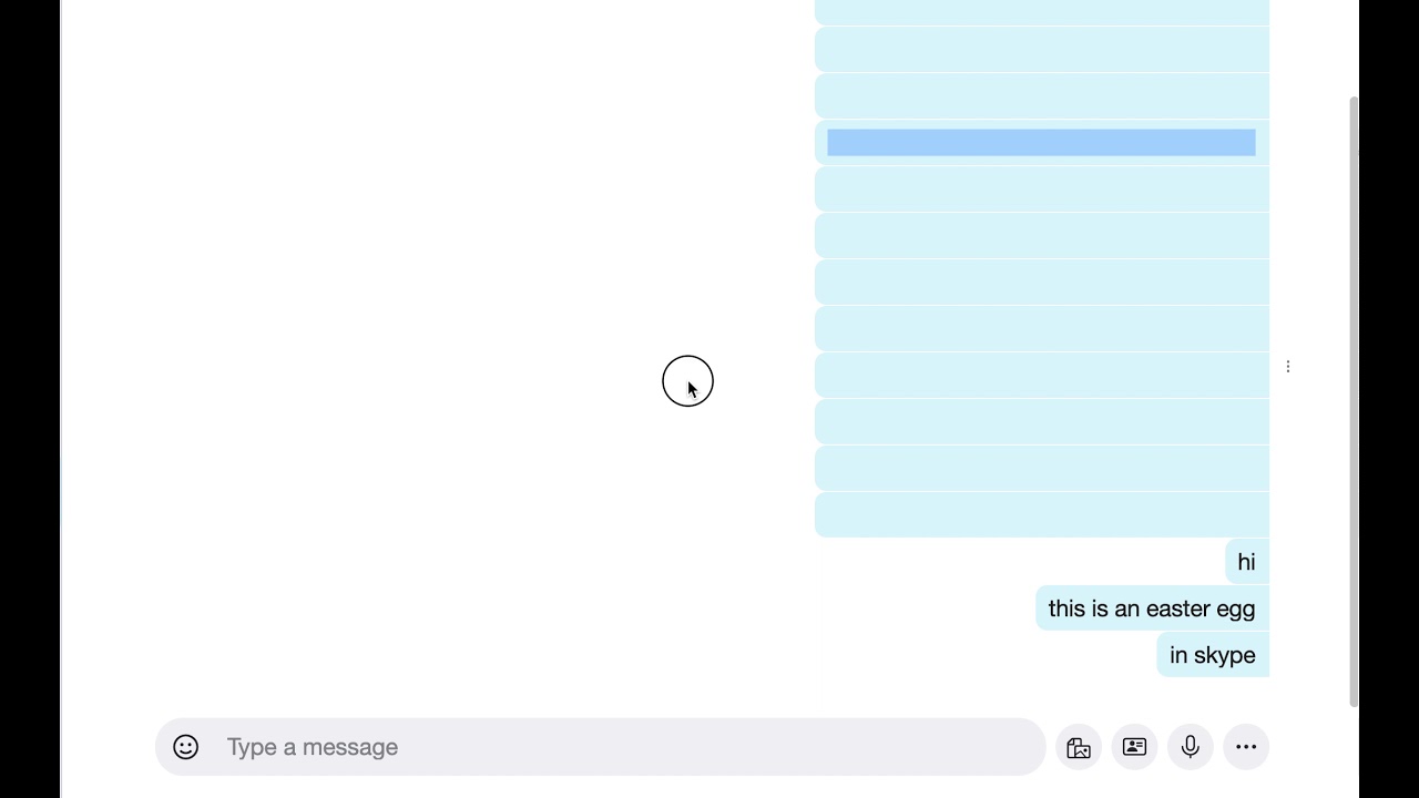 Easter Egg on Skype!