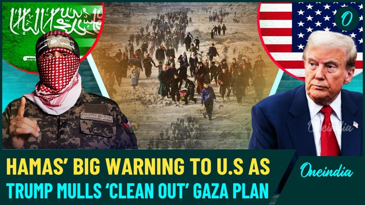 Hamas&rsquo; Fiery Response to Trump&rsquo;s &lsquo;Clean Out&rsquo; Gaza Plan | &lsquo;Palestinians Won&rsquo;t Leave Gaza&rsquo;