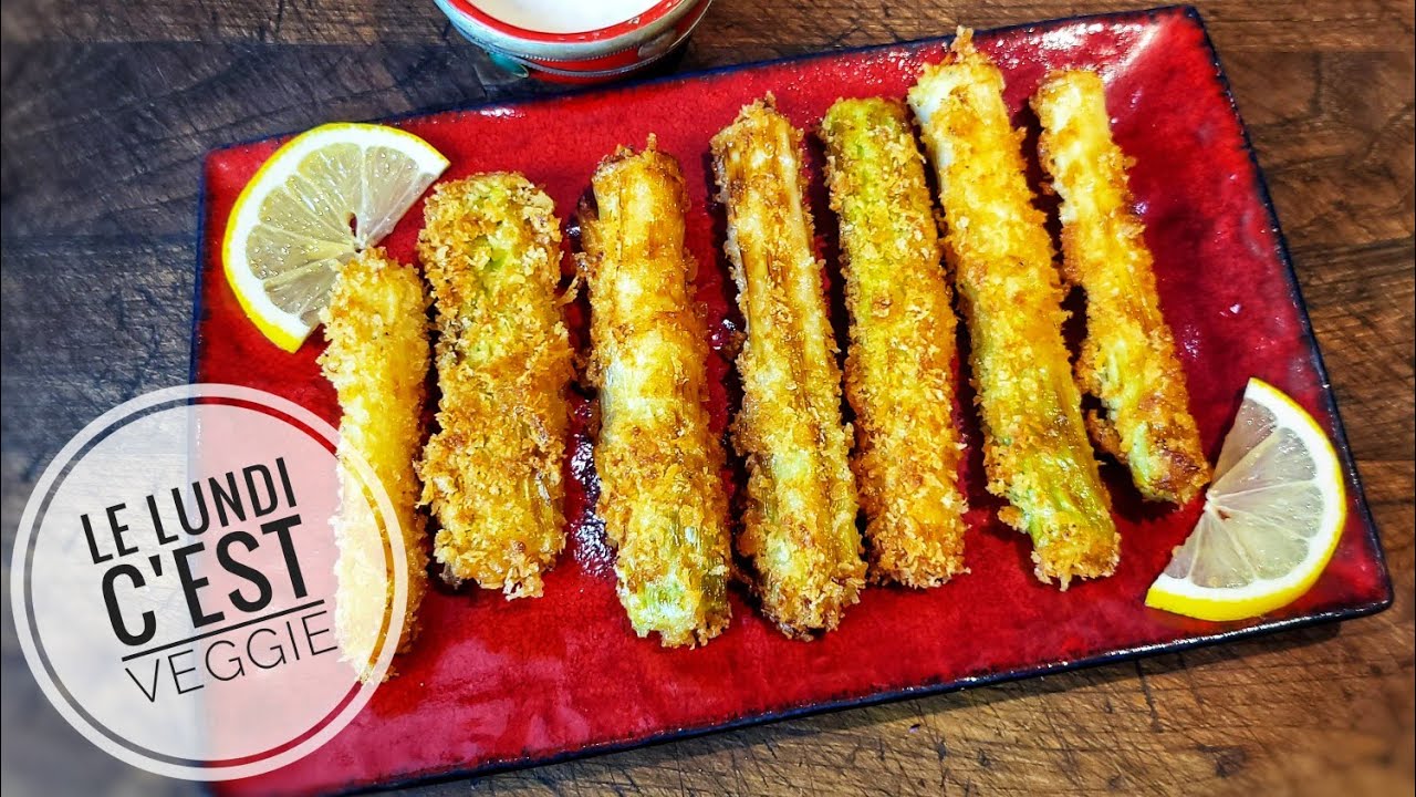 RECETTE DE POİREAUX PANÉS HYPER CROUSTILLANTS