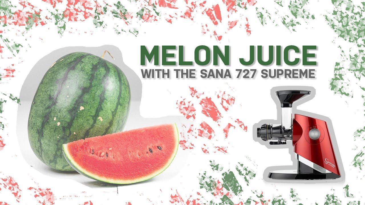 Choosing the best watermelon for juicing