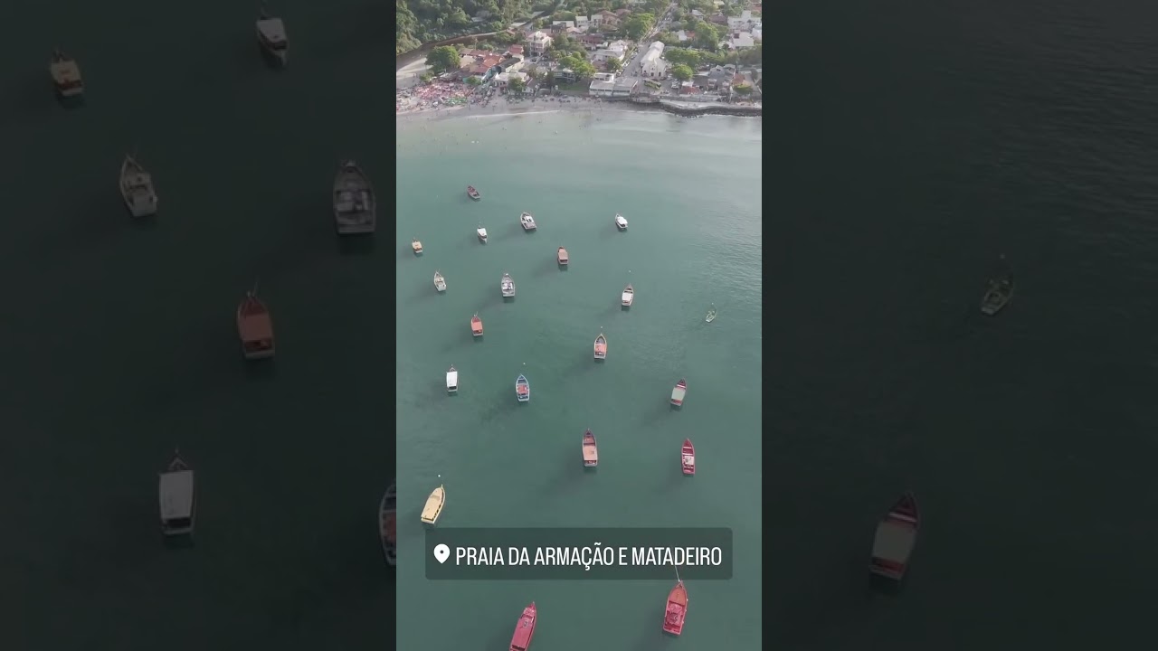 Um pouco da Praia da Armação pra vocês. Floripa é demais! Reenvio (post anterior falhado em loop).