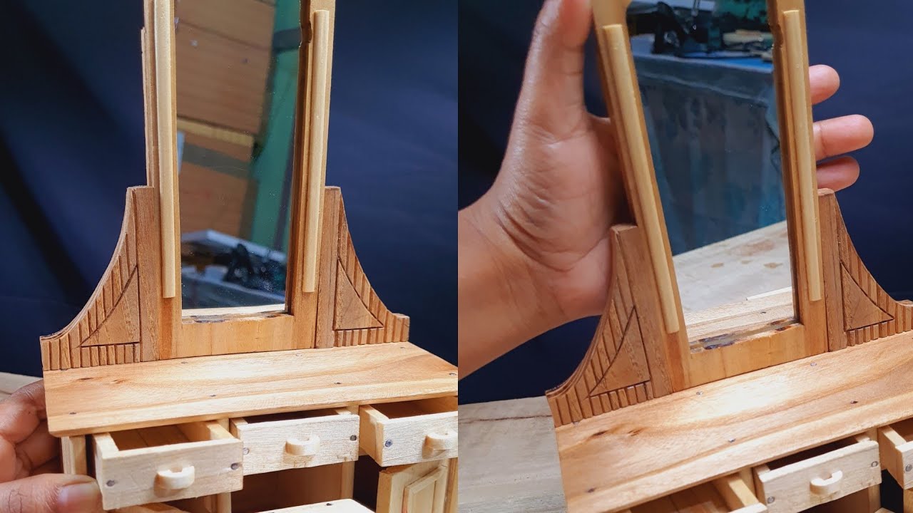 Amazing work ll How to make mini Dressing mirror ll