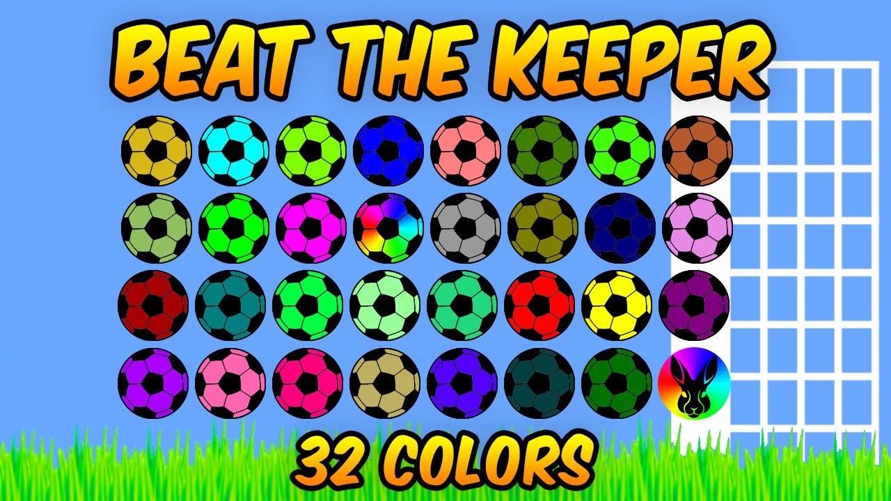 Beat The Keeper - 32 Colors Tournament #2 - Algodoo Marble Race