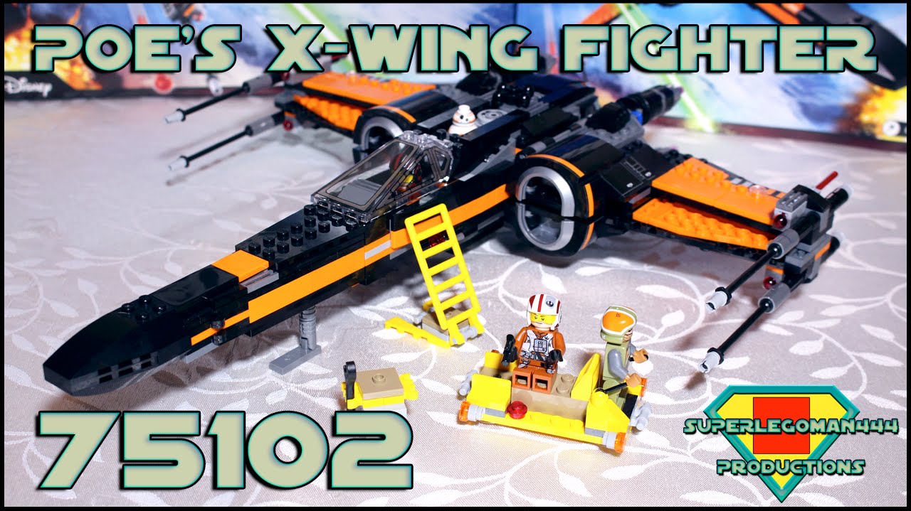 Lego Star Wars 75102 Poe's X-Wing Fighter Review