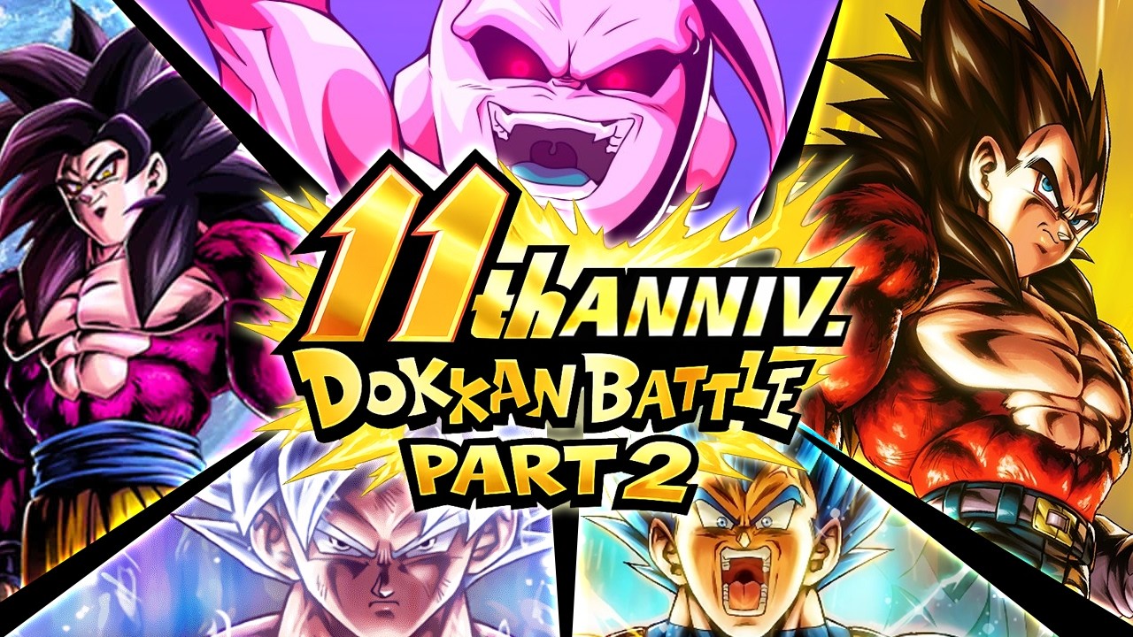 11TH ANNIVERSARY PART 2 LR REVEALS!!!! (DBZ: Dokkan Battle)