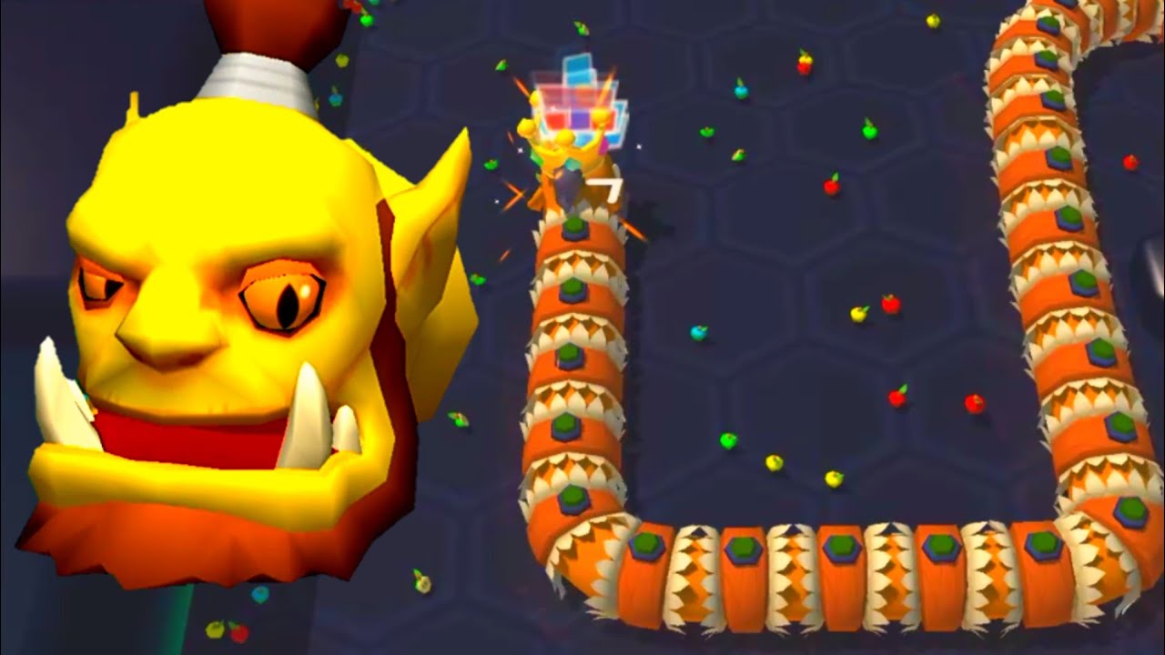60,000 SCORE WITH MAGNET TRICK !? Orcobra King - Snake Rivals