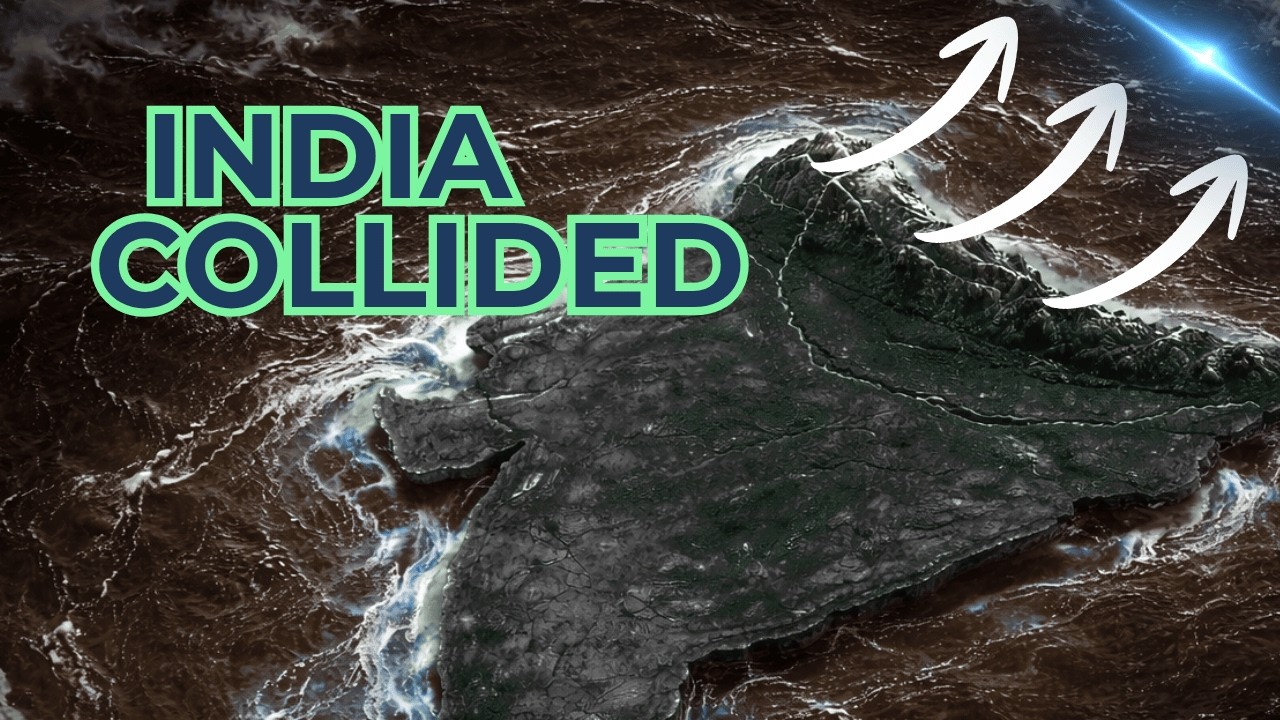 How India Crashed Into Asia !