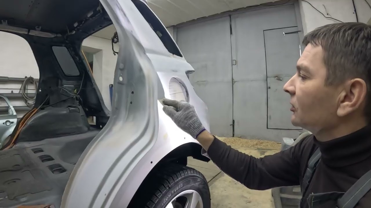 Продолжаем восстановление и покраску Suzuki SX4. Серия #7