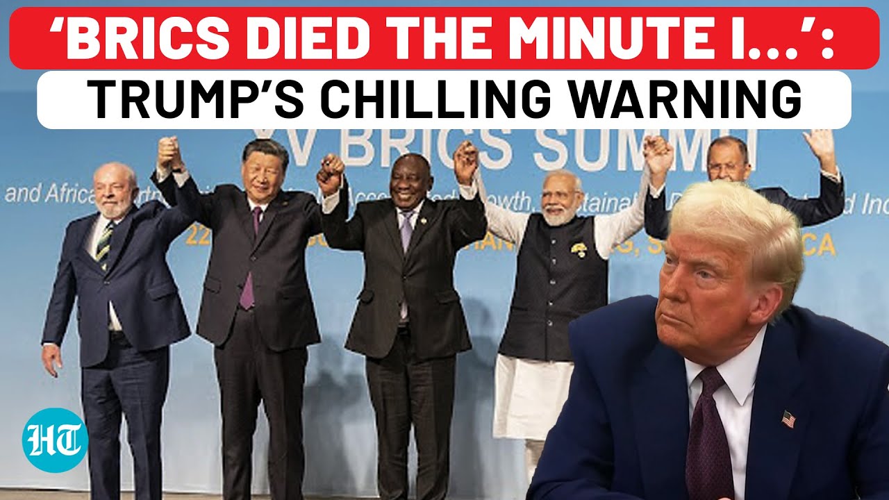 &lsquo;BRICS Is Dead&rsquo;: Trump&rsquo;s New Warning To Russia, India, China, South Africa, Brazil | Dedollarisation